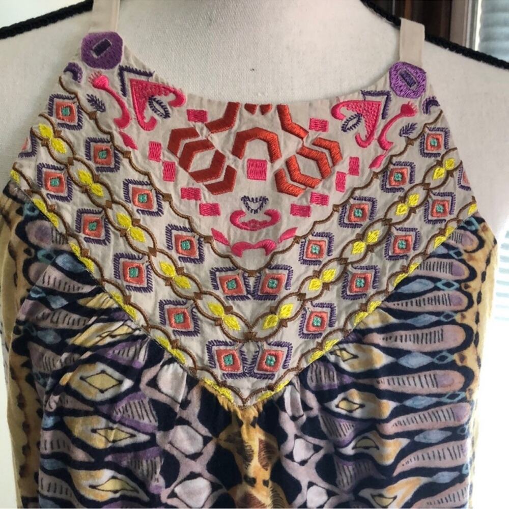 One September | Anthropologie Strathmere Printed Tank Size XS - Picture 4 of 9